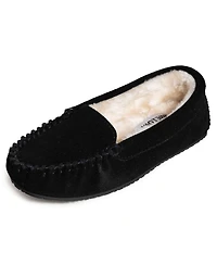 Minnetonka Women's Cosi Venetian Suede Slippers