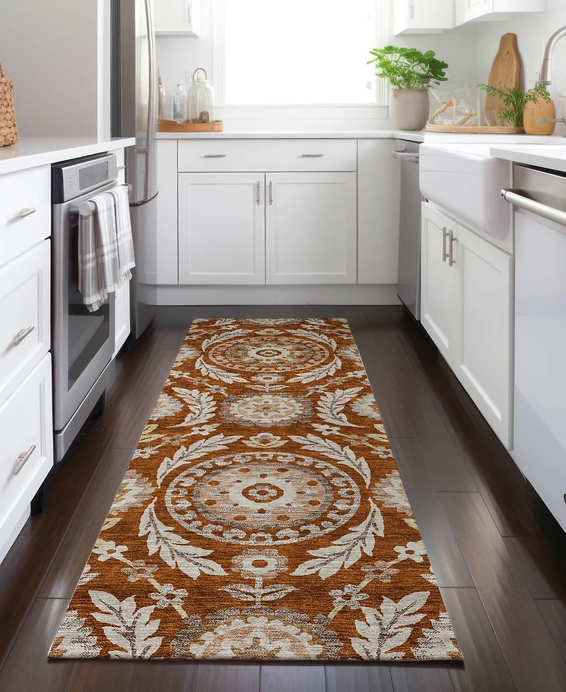 Addison Chantille Machine Washable ACN751 2'3"x7'6" Runner Area Rug