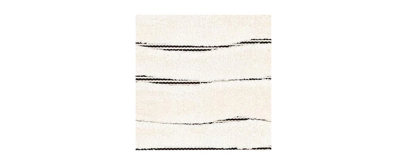 Bayshore Home Textured Tones Lines 5'3"x8' Area Rug