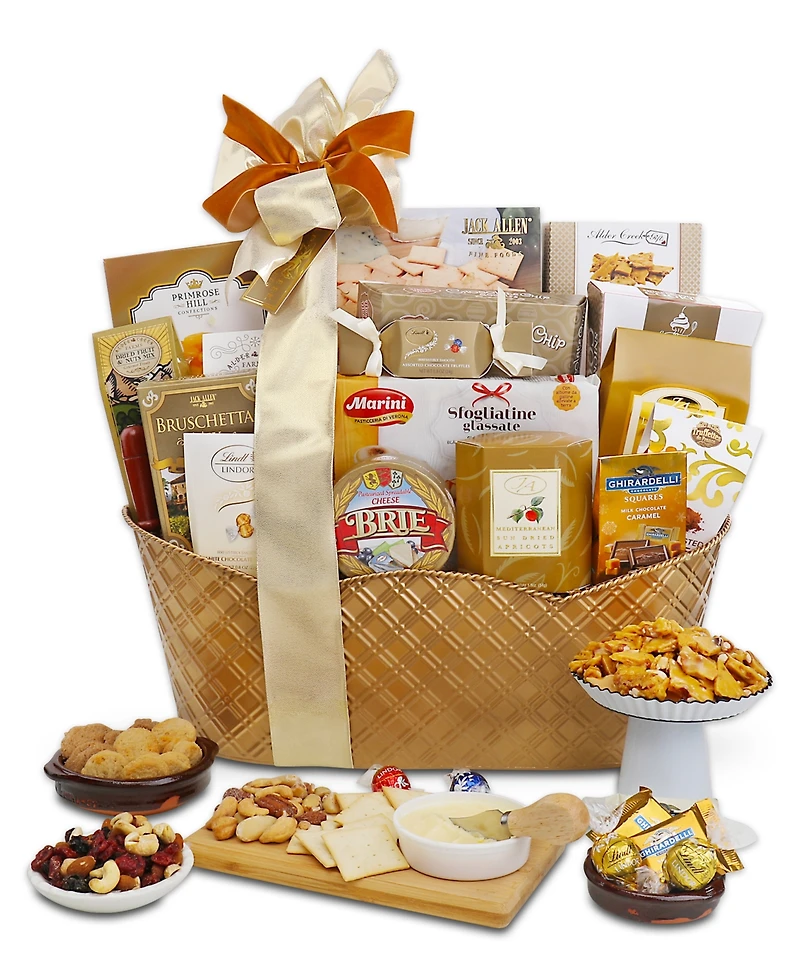 Alder Creek Gift Baskets Corporate Vip Gift Basket, 19 Piece
