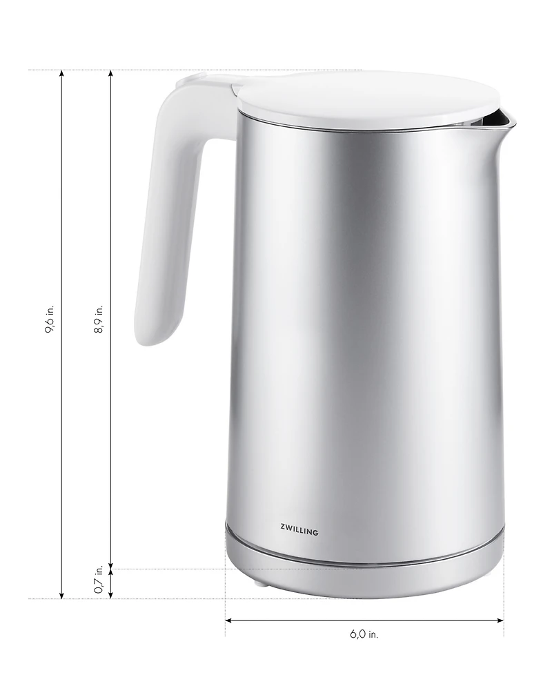 Zwilling Enfinigy Cool Touch 1.5-l Silver Kettle