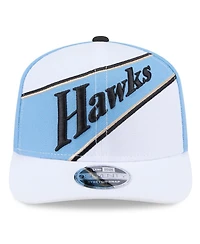 New Era Men's White Atlanta Hawks 2024/25 City Edition 9SEVENTY Stretch-Snap Hat