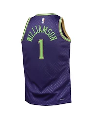 Nike Big Boys and Girls Zion Williamson Purple New Orleans Pelicans 2024/25 Swingman Player Jersey - City Edition