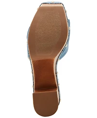 Steve Madden Women's Dinnah Platform Buckle Dress Sandals