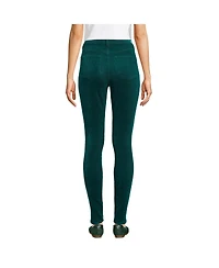 Lands' End Women's Slender High Rise Corduroy Skinny Pants