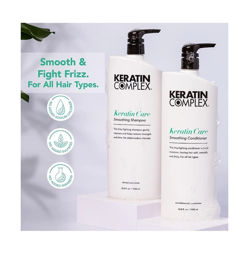 Keratin Complex Keratin Care Smoothing Shampoo, 33.8 oz.