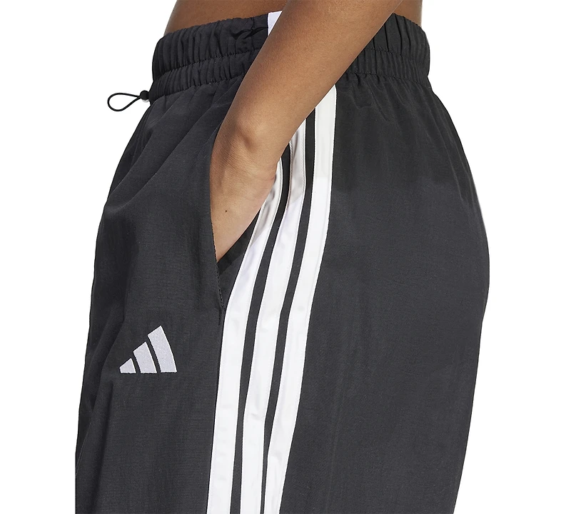 adidas Women's Three Stripe Parachute Pants