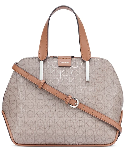 Calvin Klein Audrey Signature Convertible Satchel