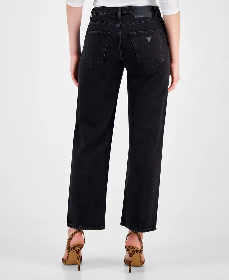 Guess Women's Jill Sequin-Front Boyfriend Jeans