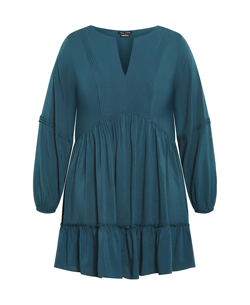 City Chic Plus Alinda Mini Dress