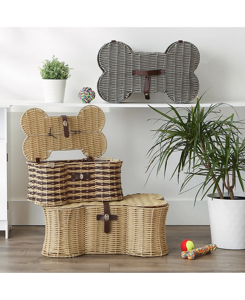 Bone Dry Pet Storage Basket Shape