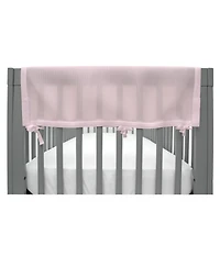 BreathableBaby Breathable Mesh Crib RailGuard Teething Cover, 27" Short Panel (2-Pack)