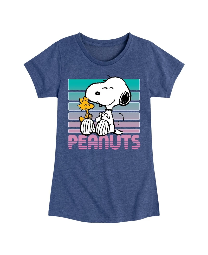Peanuts Big Girls Snoopy Graphic Short Sleeve Tee