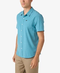 O'Neill Men's Traveler Upf Traverse Solid Short Sleeve Shirt