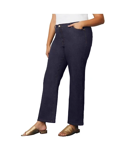 June + Vie Women's Fit Boyfriend Jeans