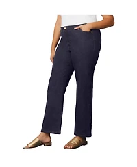 June + Vie Women's Fit Boyfriend Jeans