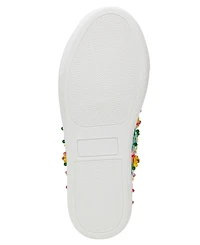 Betsey Johnson Little and Big Girls Romy Floral Sequin Sneaker