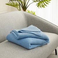 Cozy Potato - Coma Inducer Blanket with Socks - Calm Blue