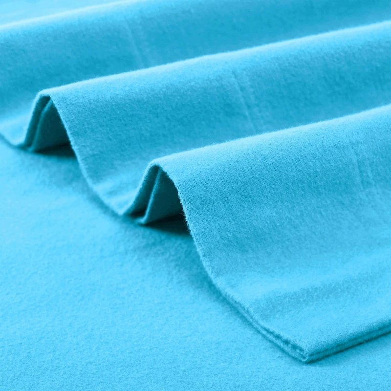 Superior Paisley or Solid Flannel Cotton Deep Pocket Sheet Set