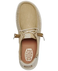Hey Dude Women's Wendy Crafted Boho Casual Moccasin Sneakers from Finish Line