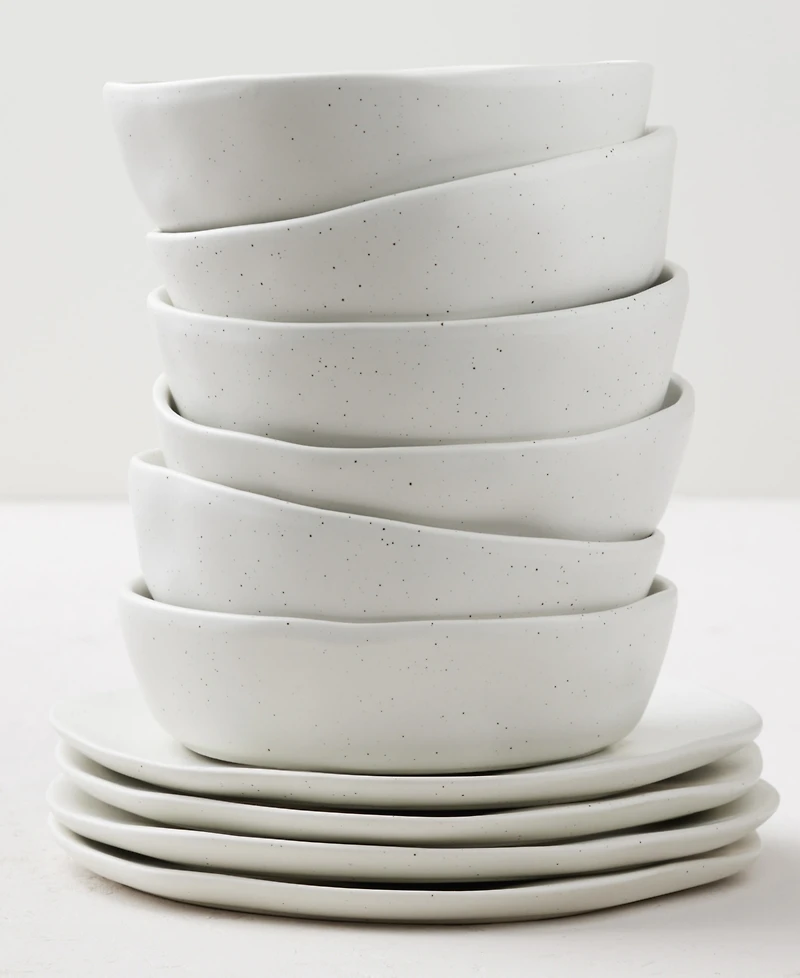 Stone by Mercer Project Hekonda 32 Pc. Dinnerware Set, Service for 8