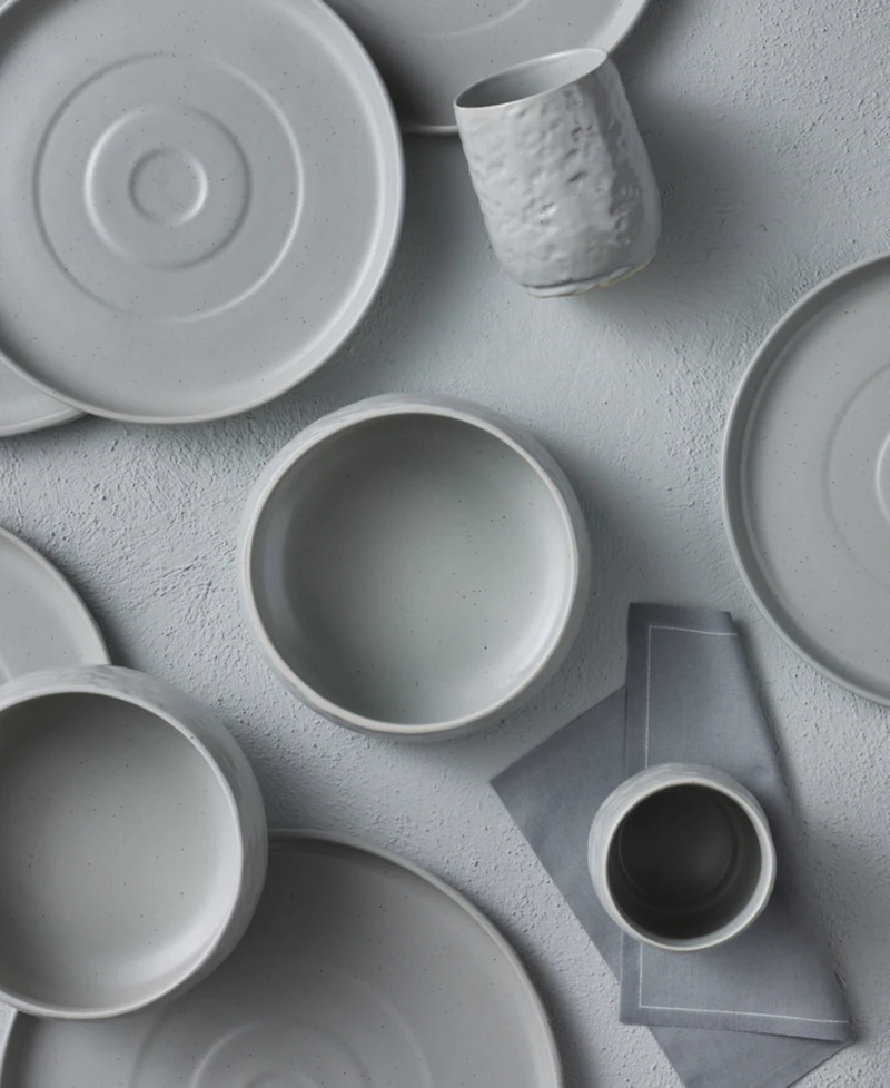 Stone by Mercer Project Shosai 32 Pc. Dinnerware Set, Service for 8
