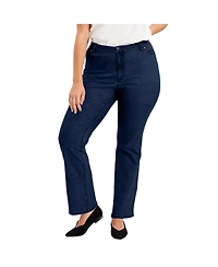 June + Vie Women's Curvie Fit Bootcut Jeans