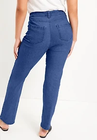 June + Vie Plus Fit Straight-Leg Jeans