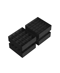 Set of 4 Drawer Organizers for Underwear and Closet Storage