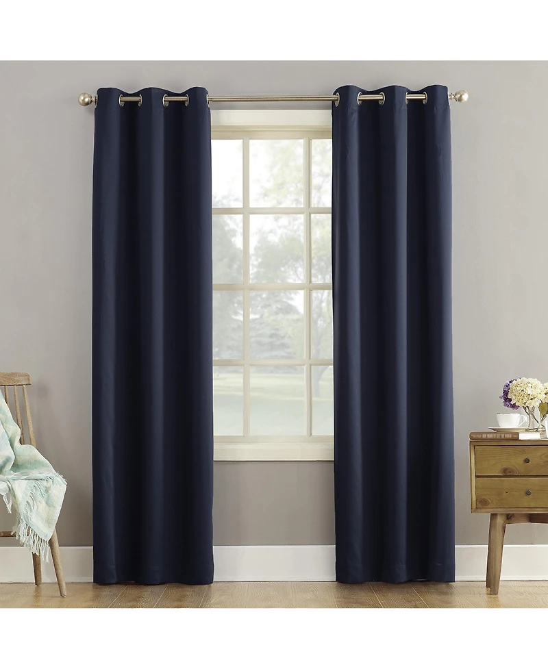Tabbey Room Darkening Grommet Curtain Panel