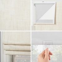 Somerton Textured 100% Blackout Cordless Roman Shade