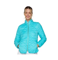 G Lifestyle Clothing Women's Double Zip Padded Jacket