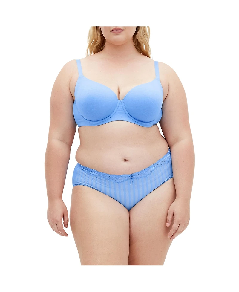 City Chic Women's Smooth & Cotton Tshirt Bra