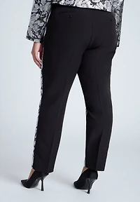 Eloquii Women's Brocade Pant