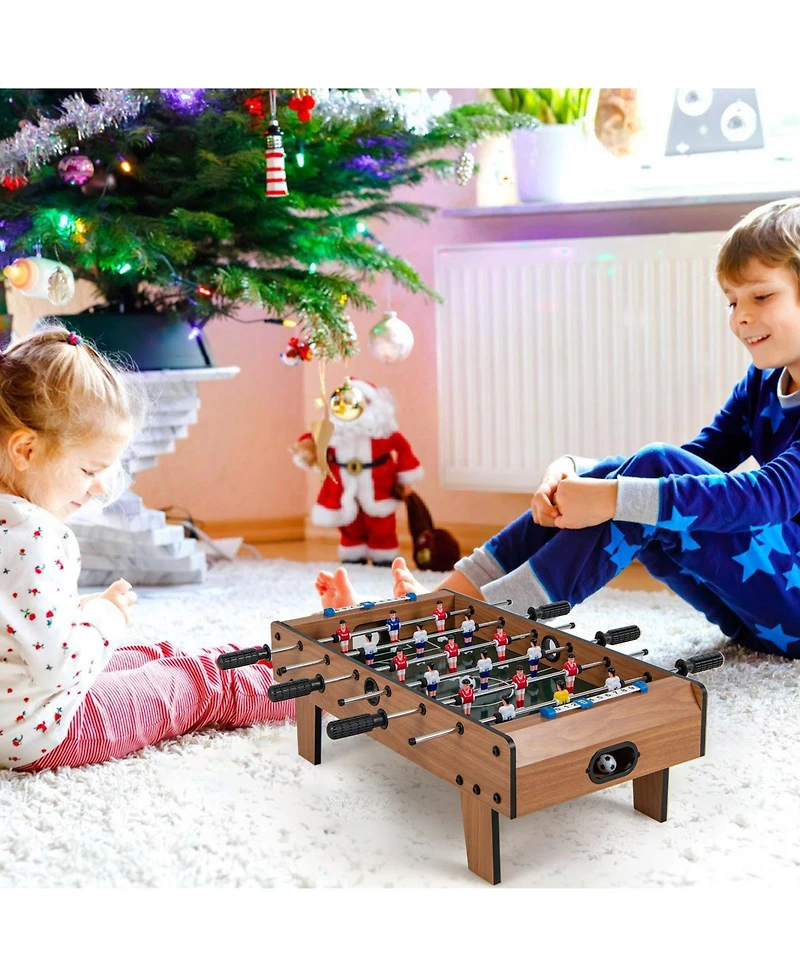 Gouun 27 Inch Foosball Table Mini Tabletop Soccer Game