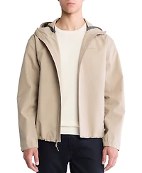 Calvin Klein Men's Softshell Zip-Front Hooded Jacket