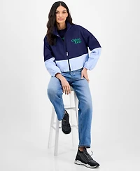 Calvin Klein Jeans Women's Colorblock Windbreaker Jacket