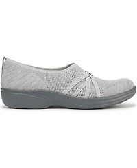 LifeStride Women's Niche Knit Washable Slip On Flats