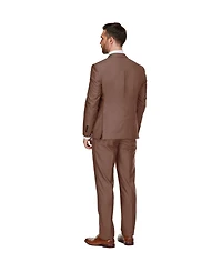Braveman Men's 3-Piece Premium Vested Slim Fit Suit