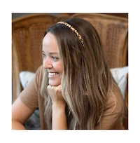 Thin Print Headband - Cheetah