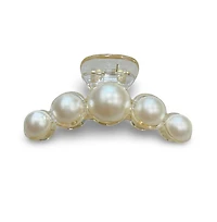 Dots Clip - Pearl White