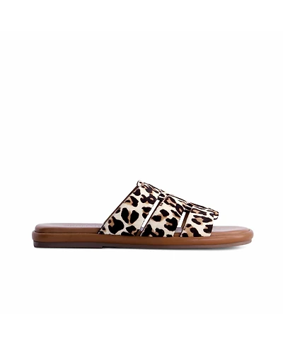 Bernardo Footwear Bernardo Tamer Haircalf Flat Sandal