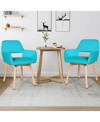 Gouun Set of 2 Modern Accent Armchairs