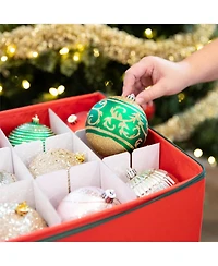 Florida Brands Christmas Ornaments Storage Box to Protect and Store up 54 -4"