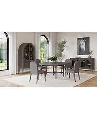 Griffith 5 Pc. Round Dining Set (Table & 4 Side Chairs), Created for Macy's