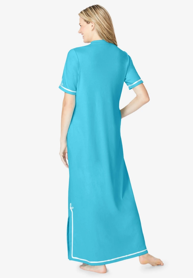 Only Necessities Plus Embellished Knit Lounger