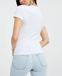 Good American Women's Super Stretch Baby T-Shirt