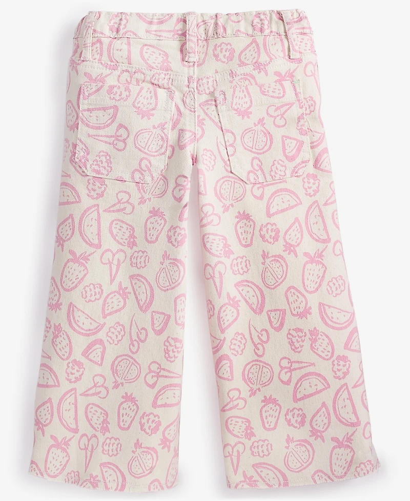 Epic Threads Toddler Girl Berry-Print Jeans, Exclusively at Macy's
