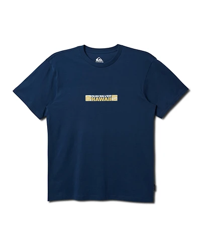 Quiksilver Men's Hi Bumper Sticker Short Sleeve T-Shirt