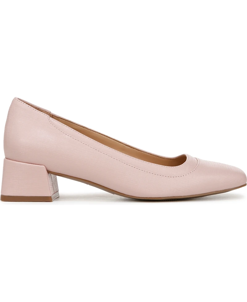 Naturalizer Women's Huntley Square Toe Block Heel Pumps